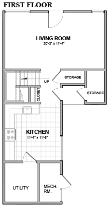 Beacon 3BD 1st Fl